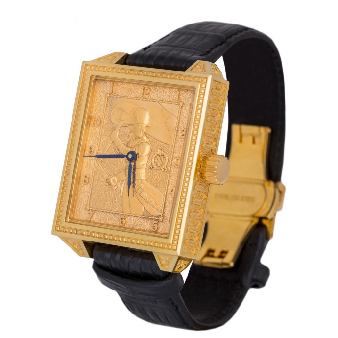 Выпуск №133: Золотые часы часовой мануфактуры "GoldEon" - «Император Наполеон»