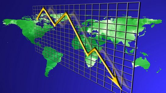 Экономические данные говорят о назревающем мировом спаде